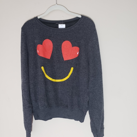 WILDFOX ESSENTIAL SMILING HEARTS Sz M - Picture 4 of 9